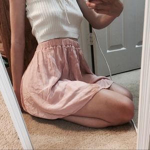 Brandy Melville pink skirt!